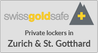 Gold storage Switzerland private lockers